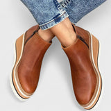 Botine de damă de iarnă cu fermoar confortabile elegante impermeabile