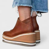 Botine de damă de iarnă cu fermoar confortabile elegante impermeabile