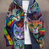 Cardigan de damă oversize uni casual călduros