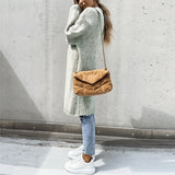 Cardigan de damă lung relaxat casual chic clasic confortabil elegant moale