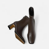 Botine de damă mini cu toc elegante lungi
