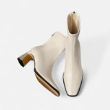 Botine de damă mini cu toc elegante lungi