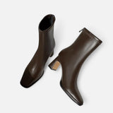 Botine de damă mini cu toc elegante lungi