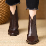 Botine de damă mini cu toc moale elegante lungi