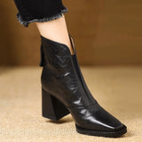 Botine de damă mini cu toc moale elegante lungi