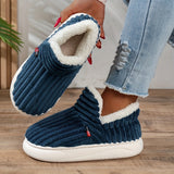 Pulover de damă cu dungi uni clasic confortabil călduros elegant moale