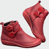 Botine de damă maro cu talpă antiderapantă elastic moale modern elegante impermeabile