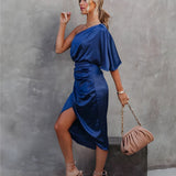 Rochie de damă midi lungă