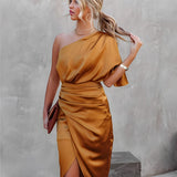 Rochie de damă midi lungă
