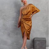 Rochie de damă midi lungă