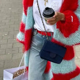 Cardigan de damă lung oversize chic confortabil călduros elegant moale