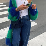 Cardigan de damă lung oversize chic confortabil călduros elegant moale