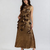 Rochie de damă de gală maxi uni lungă