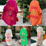 Cardigan de damă lung midi oversize relaxat moale