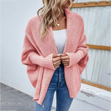 Cardigan de damă tricotat lejer casual chic călduros elegant moale