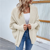 Cardigan de damă tricotat lejer casual chic călduros elegant moale