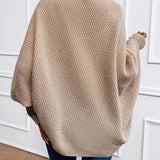 Cardigan de damă tricotat lejer casual chic călduros elegant moale