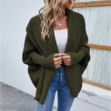 Cardigan de damă tricotat lejer casual chic călduros elegant moale