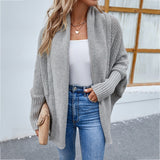 Cardigan de damă tricotat lejer casual chic călduros elegant moale