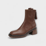 Botine de damă cu talpă moale elegante