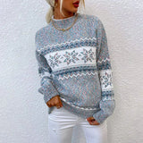 Pulover de damă de iarnă cu model uni vintage confortabil elegant moale