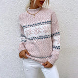 Pulover de damă de iarnă cu model uni vintage confortabil elegant moale