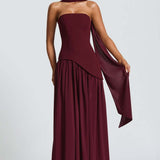 Rochie de damă de gală clasic lejeră lungă