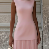 Rochie de damă cu decolteu cu mâneci lungă