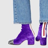 Botine de damă maro din piele ecologică clasic moale elegante impermeabile