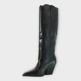 Botine de damă mini cu toc cu model confortabile elegante