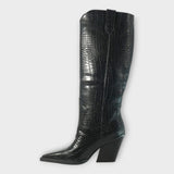 Botine de damă mini cu toc cu model confortabile elegante