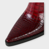 Botine de damă mini cu toc cu model confortabile elegante