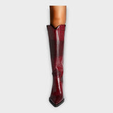 Botine de damă mini cu toc cu model confortabile elegante