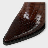 Botine de damă mini cu toc cu model confortabile elegante