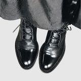 Botine de damă mini cu talpă cu șireturi moale modern elegante