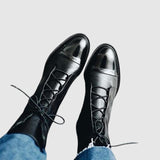 Botine de damă mini cu talpă cu șireturi moale modern elegante