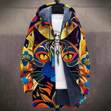 Cardigan de damă lejer oversize uni casual călduros elegant