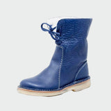 Botine de damă de iarnă mini cu căptușeală cu talpă moale confortabile călduroase