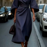 Rochie de damă de gală cu mâneci clasic