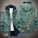Cardigan de damă cu model uni casual călduros