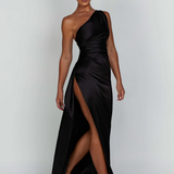 Rochie de damă maxi uni clasic confortabilă lejeră lungă