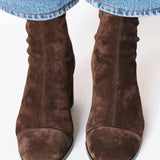 Botine de damă cu toc casual modern elegante