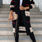 Cardigan de damă lung casual chic confortabil elegant moale