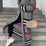 Cardigan de damă lung casual chic confortabil elegant moale