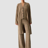 Cardigan de damă lung casual confortabil elastic elegant