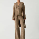 Cardigan de damă lung casual confortabil elastic elegant