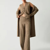 Cardigan de damă lung casual confortabil elastic elegant