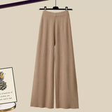 Set de damă larg lung cu mâneci lungi clasic confortabil elegant moale modern