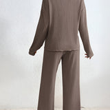 Pulover de damă tricotat lung casual confortabil elegant moale modern